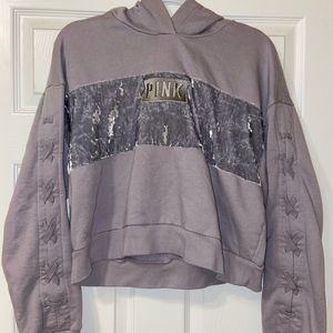 Victoria’s Secret Pink Cropped Sweatshirt